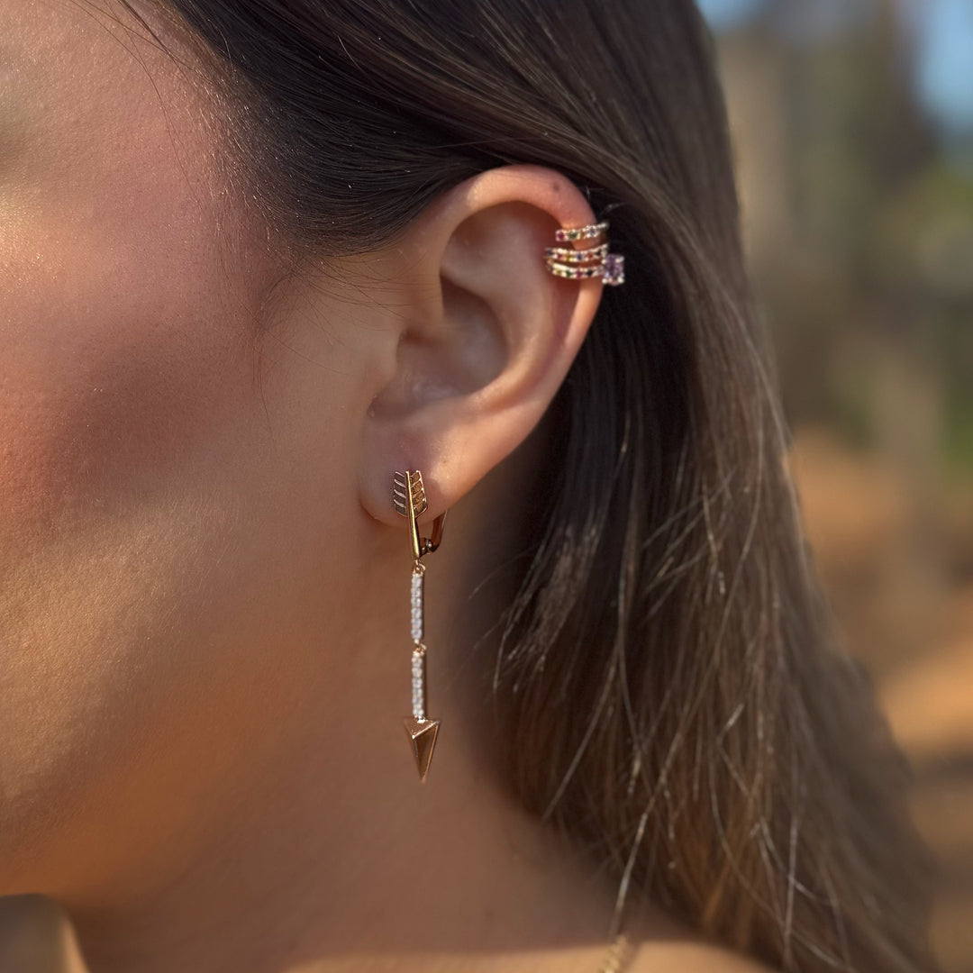 Golden Arrow Earrings