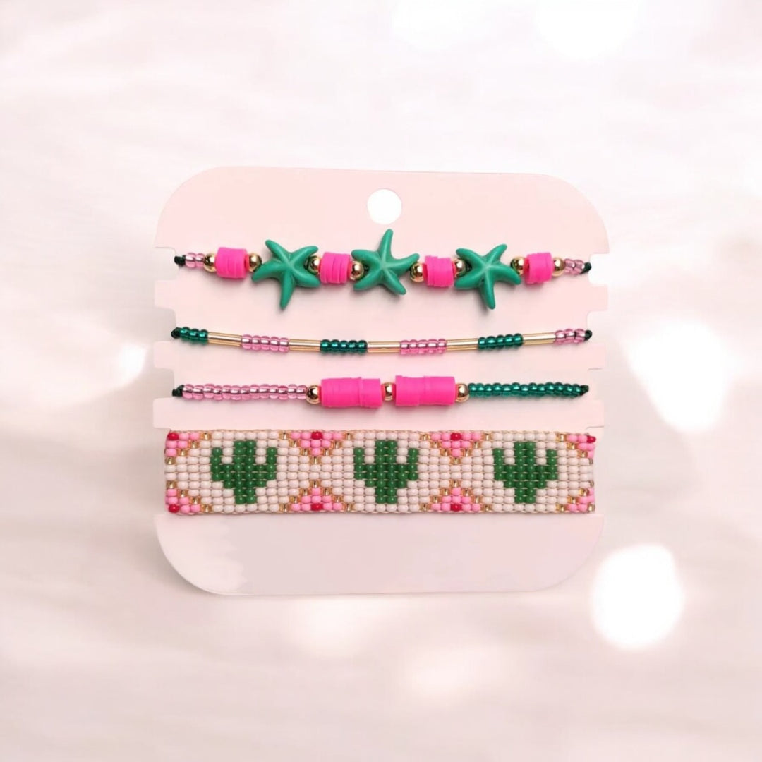 Desert Star Bracelet Set (Set of 4)