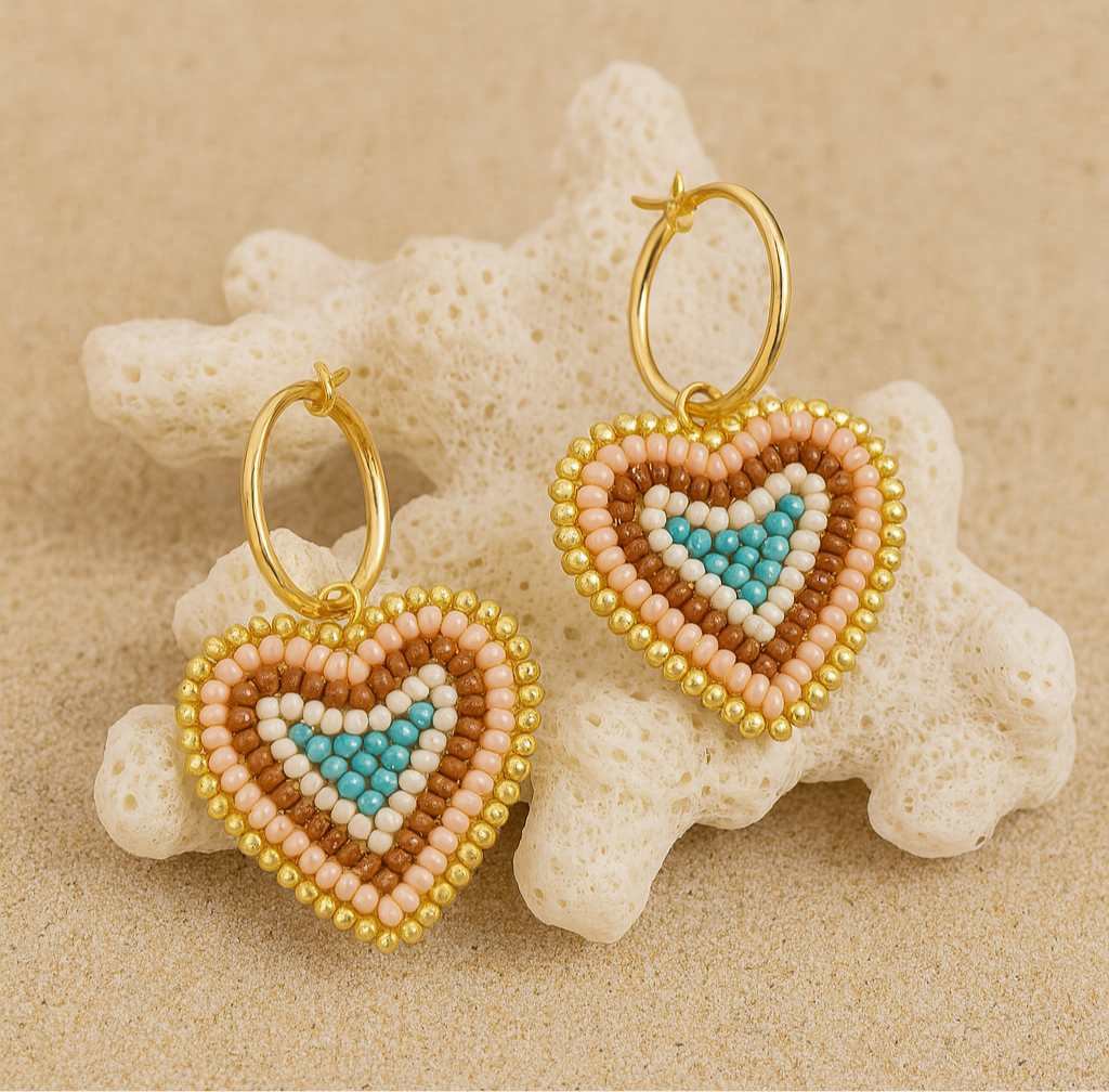 Aloha Heart Earrings