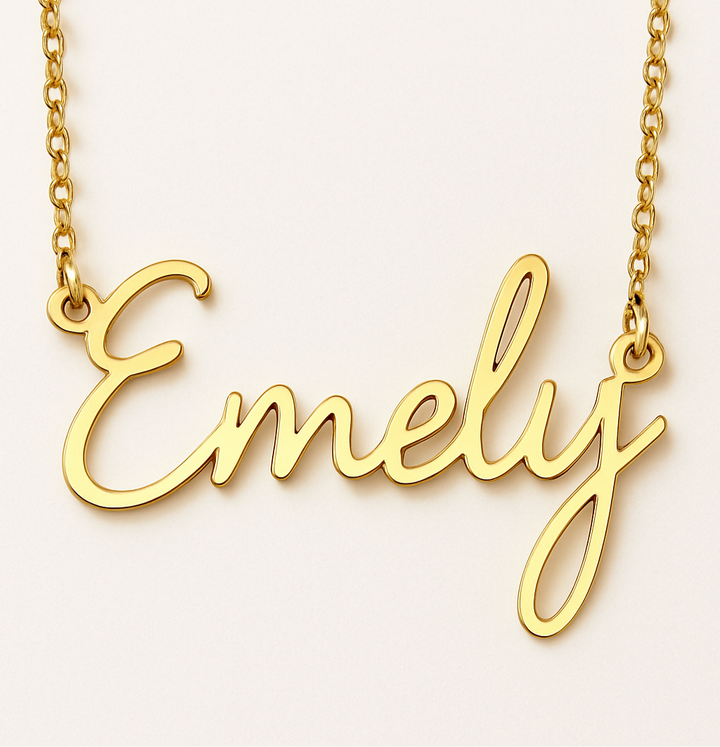 Signature Name Necklace