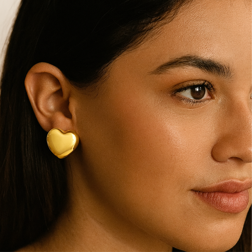 Earrings Coeur Doré