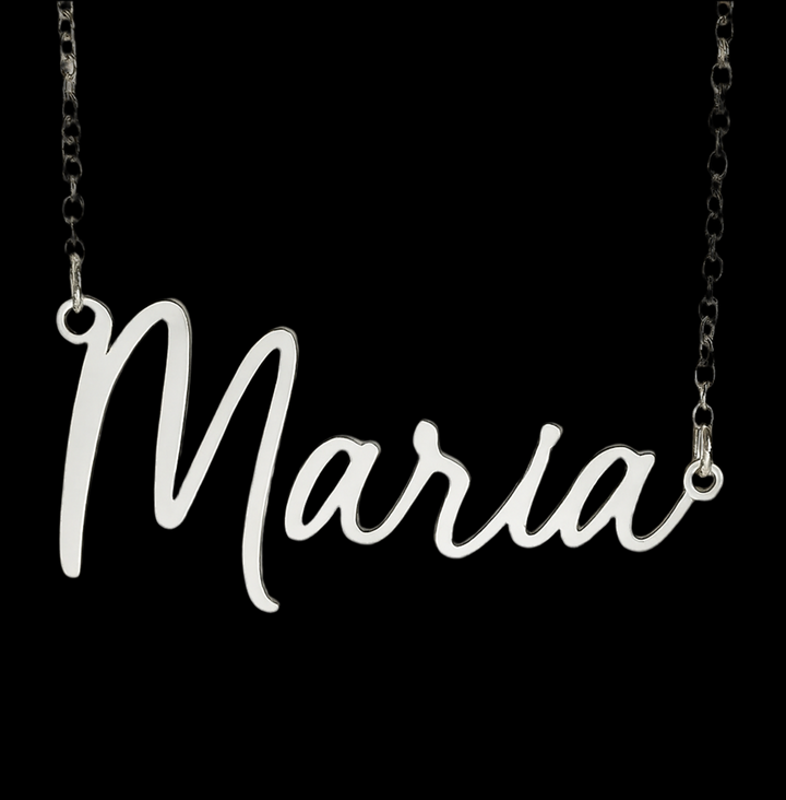 Signature Name Necklace