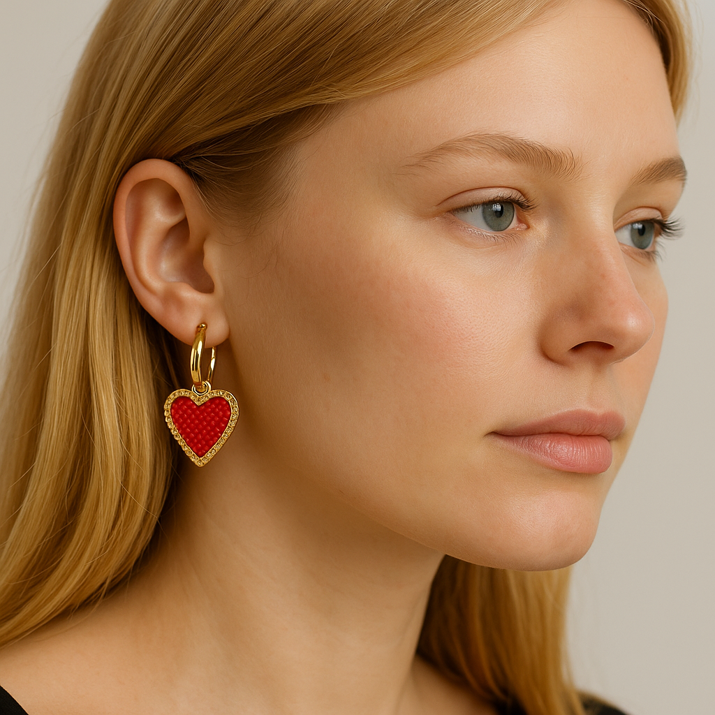 Aloha Heart Earrings