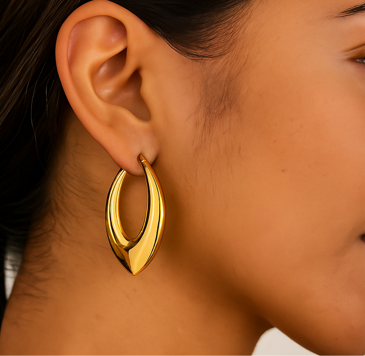 Cercles Dorés Earrings