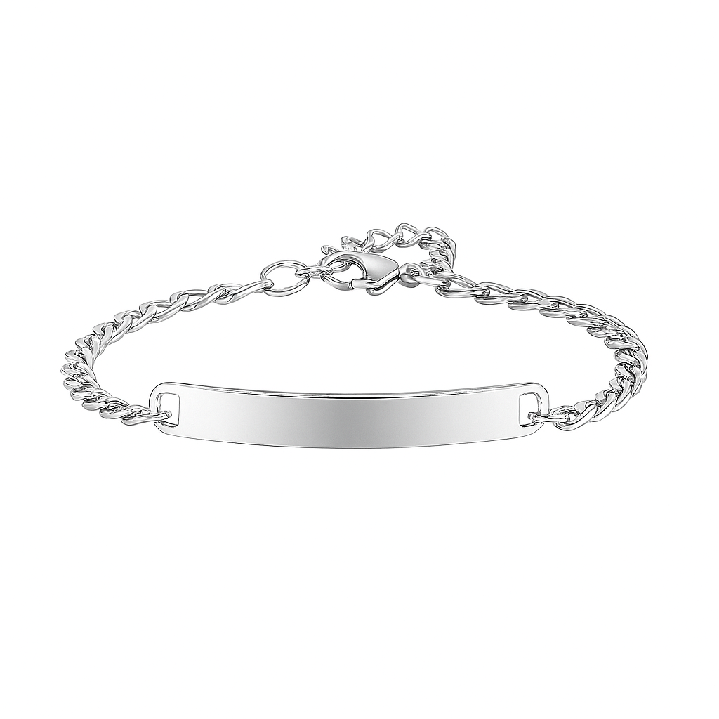 Eternal Bond Silver — Personalized Couple Bracelet