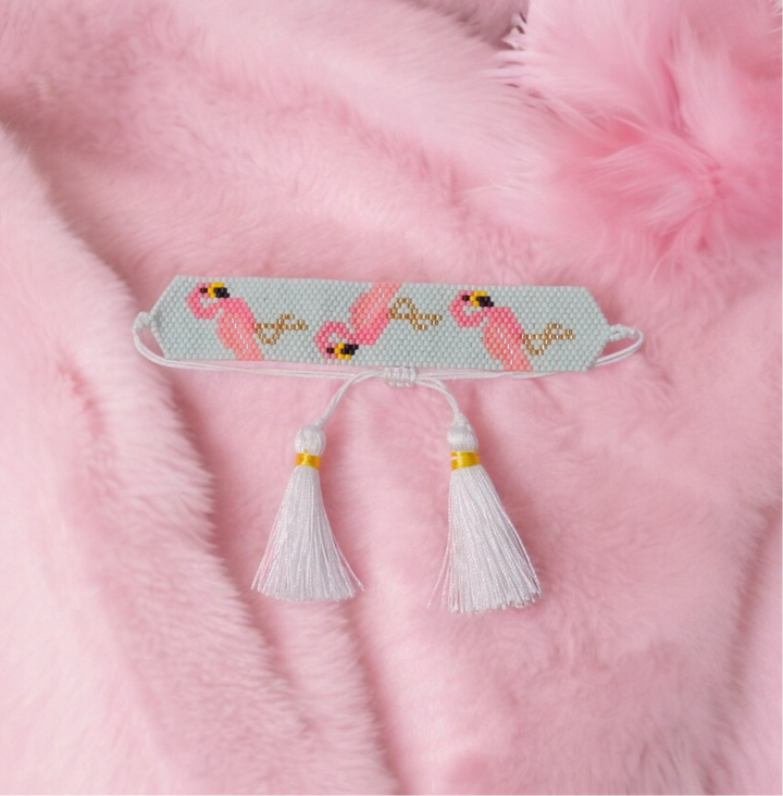 Exquisite Flamingo Miyuki Bracelet