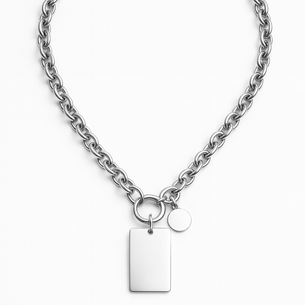 Bold Charm Gold Necklace