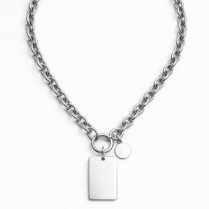 Bold Charm Gold Necklace