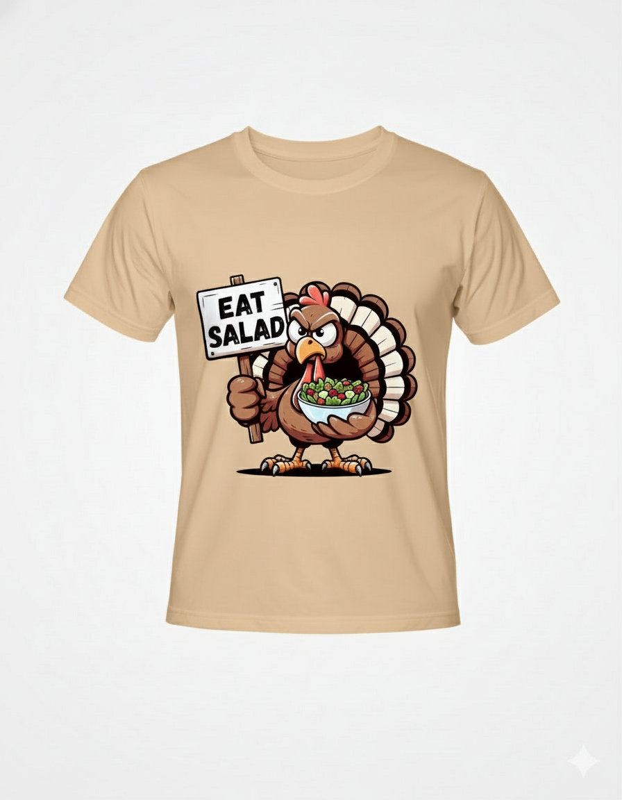 T Shirt Eat Salad