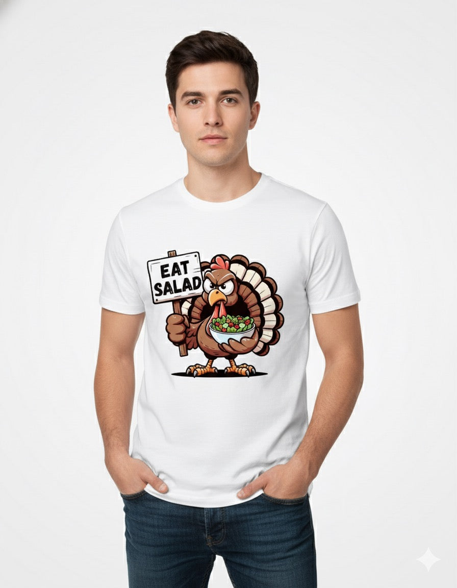 T Shirt Eat Salad