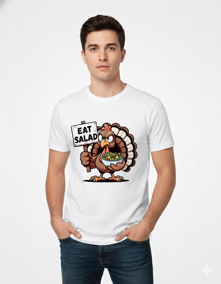 T Shirt Eat Salad
