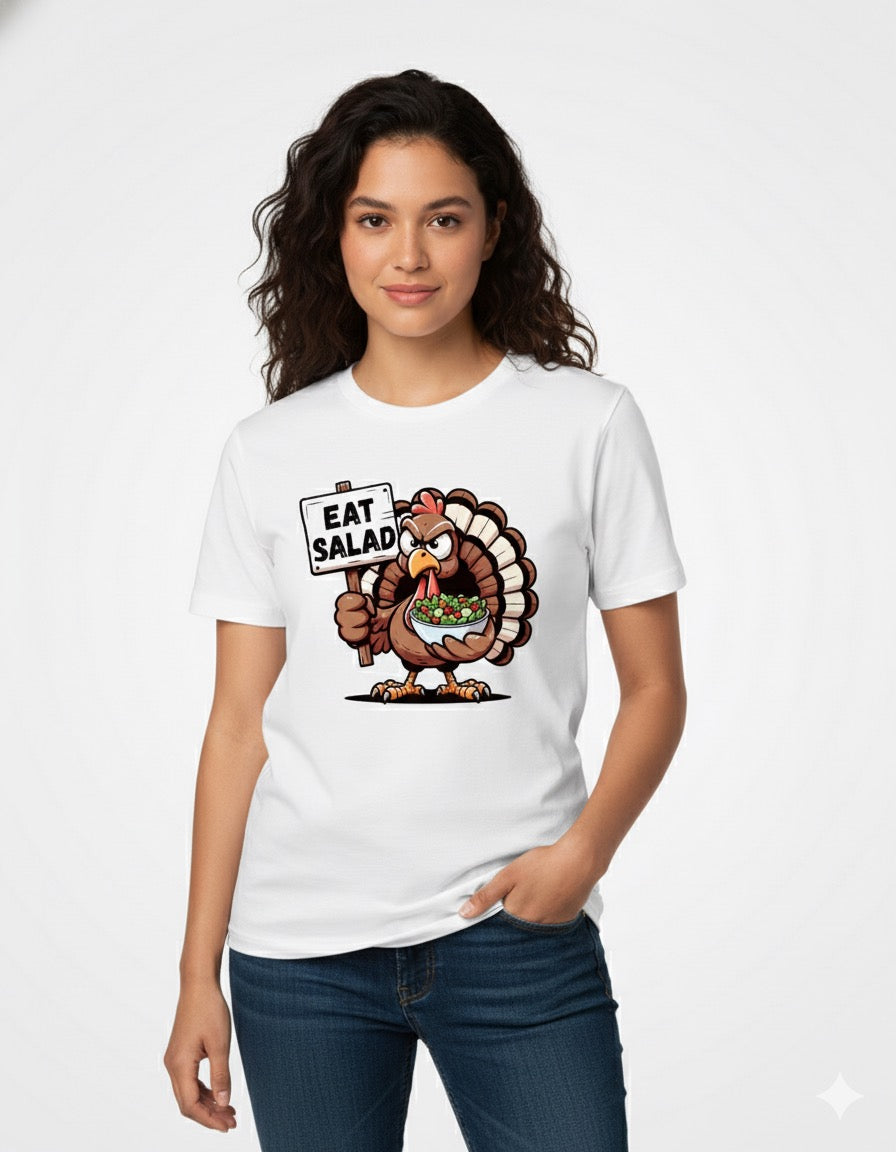 T Shirt Eat Salad
