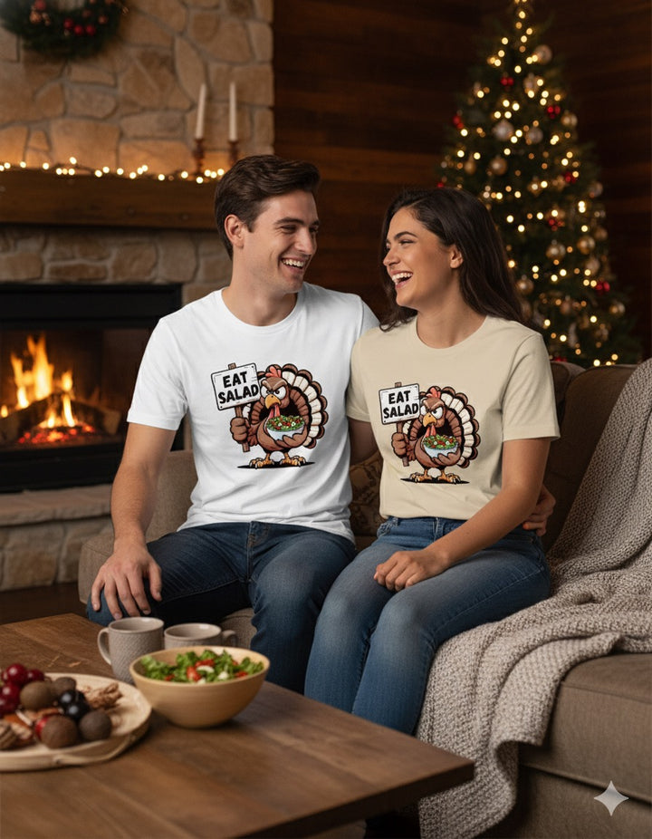 T Shirt Eat Salad