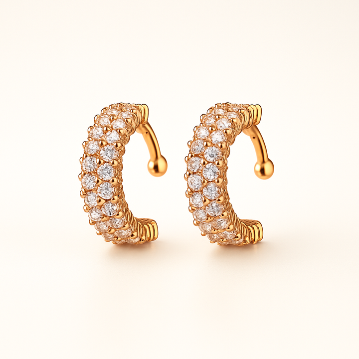 Golden Glow Ear Cuff