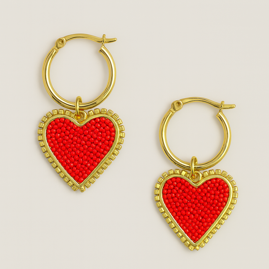 Aloha Heart Earrings