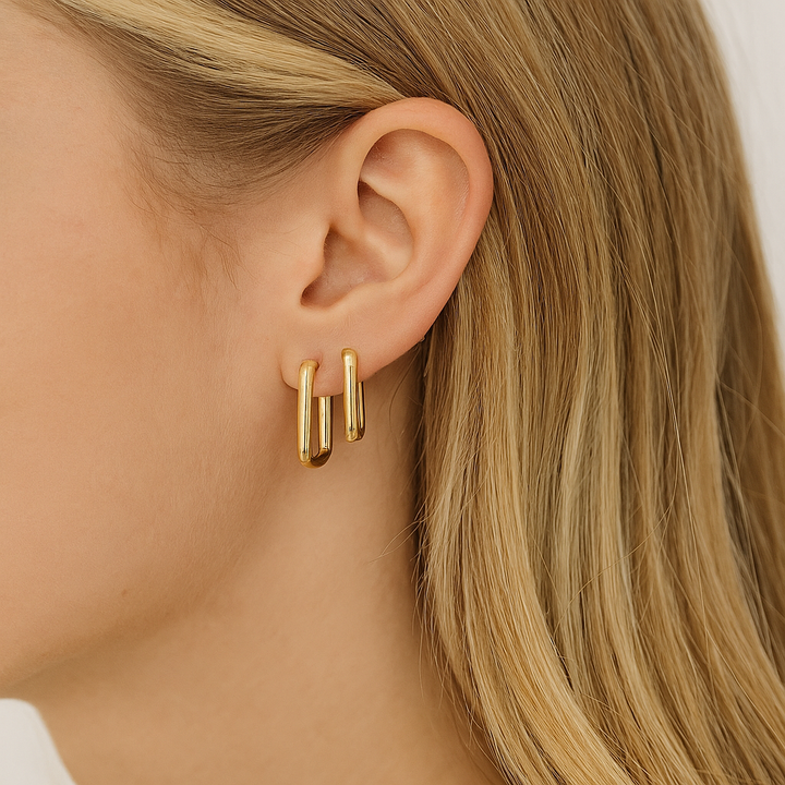 Duo Boucles Dorées Earrings