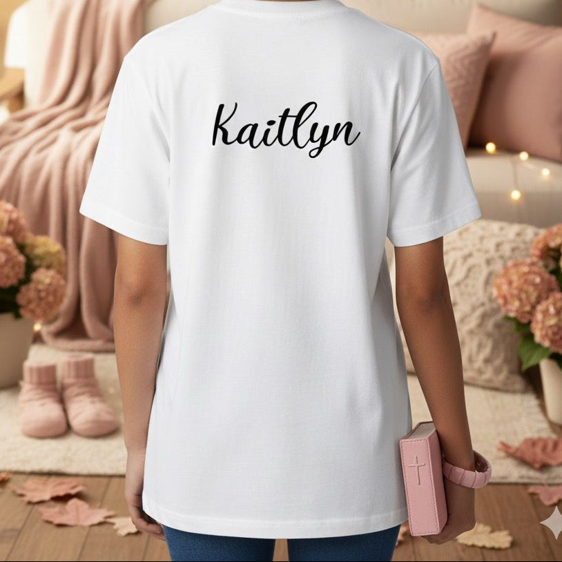 T Shirt Fall Faith Girl Vibes