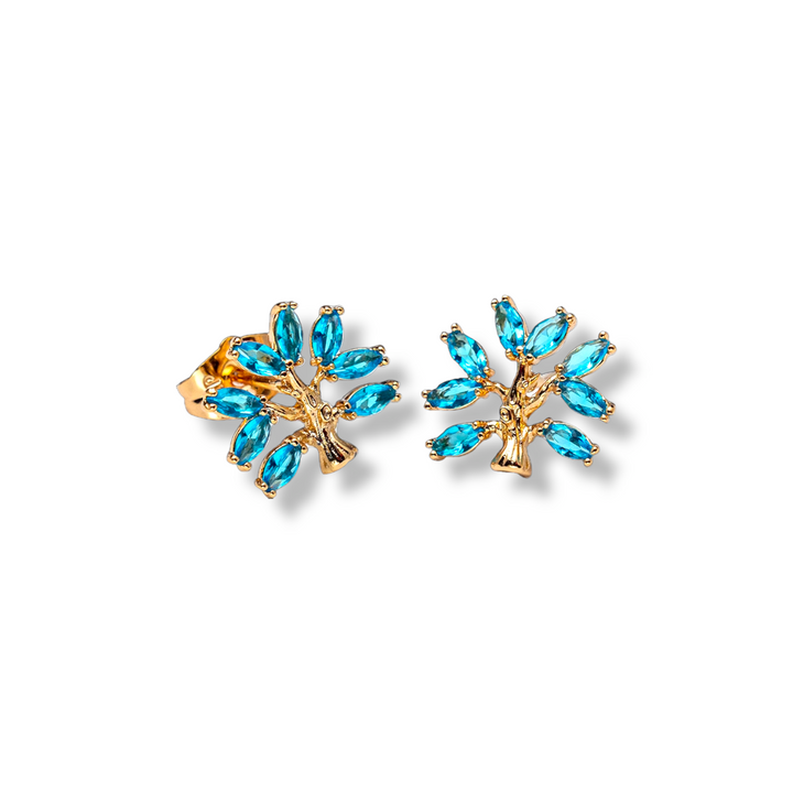 Aretes Topitos Vitae Turquesa